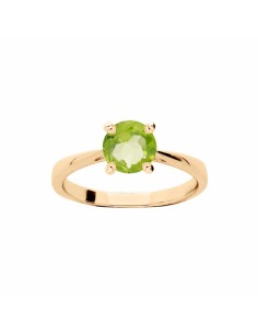 Bague plaqué or pierre...