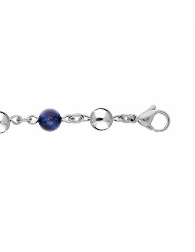 Bracelet acier  marseillais boules...