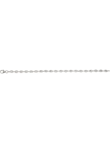 Bracelet argent grain de café 4.5mm...