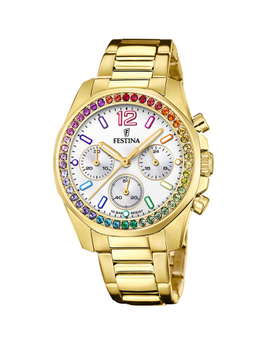 MONTRE FESTINA F20609/2 FOND BLANC,...