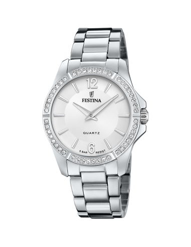 Montre festina, fond blanc, bracelet...