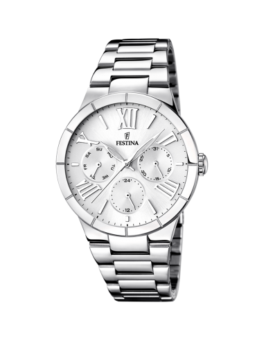 Montre festina, fond blanc, bracelet...