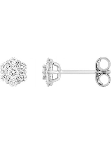 Boucle or 9k diamants de laboratoire...